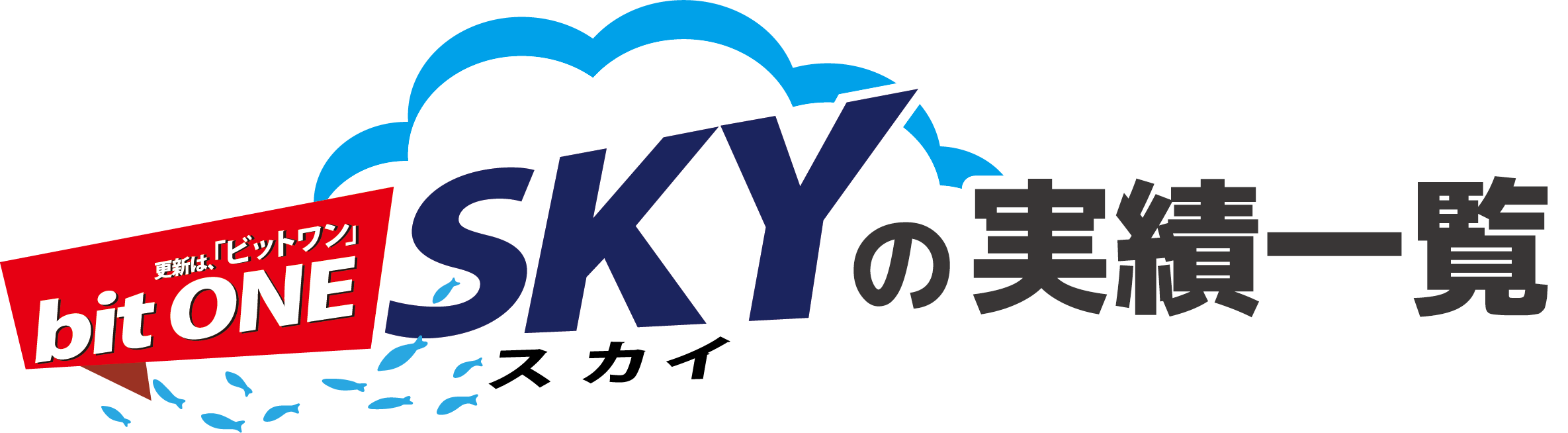 bitONE SKY（ビットワン・スカイ）の実績一覧